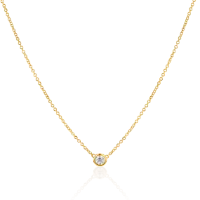 Kids Solitaire Diamond Necklace