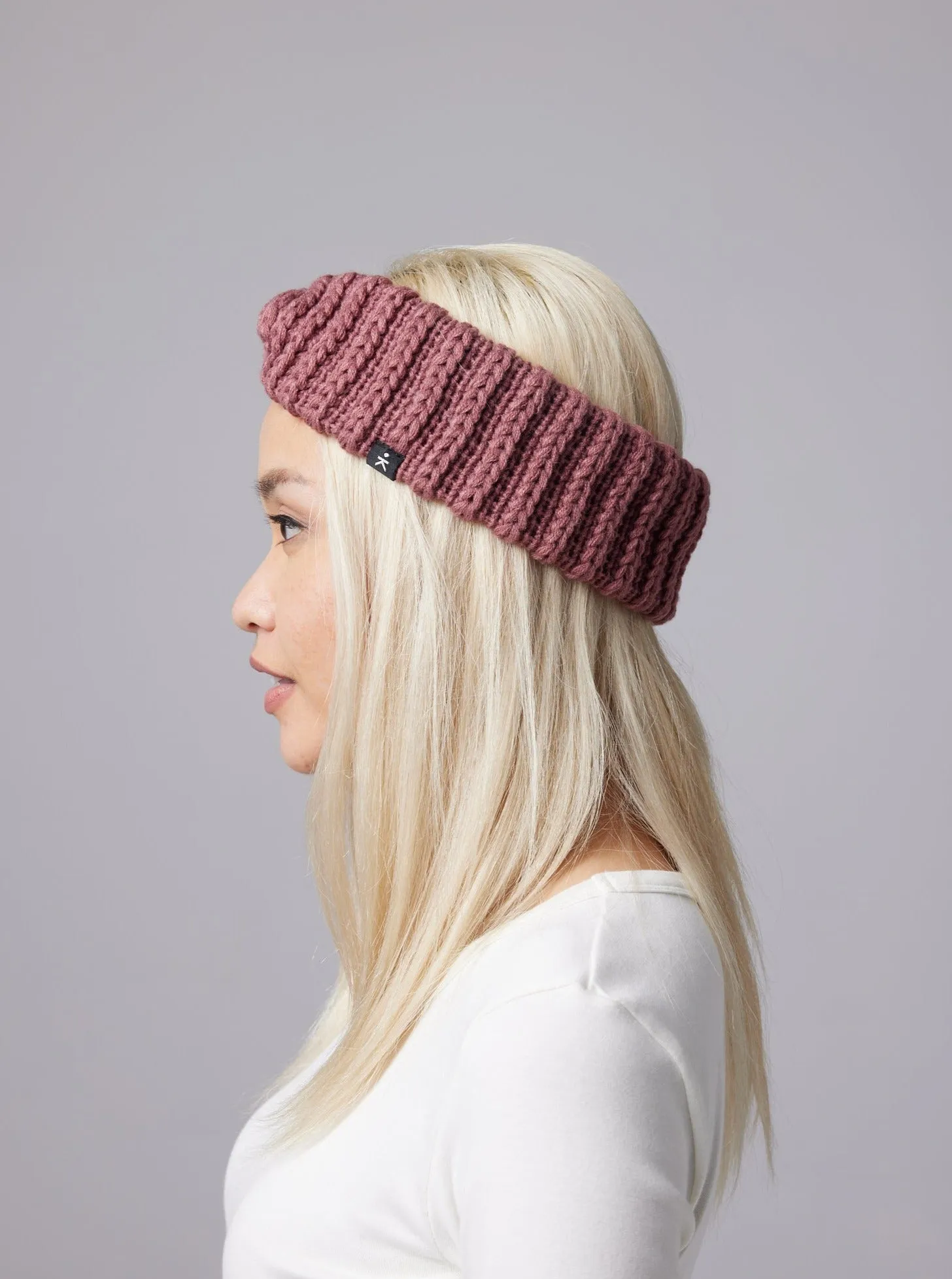 Lani Headband - Deep Mauve