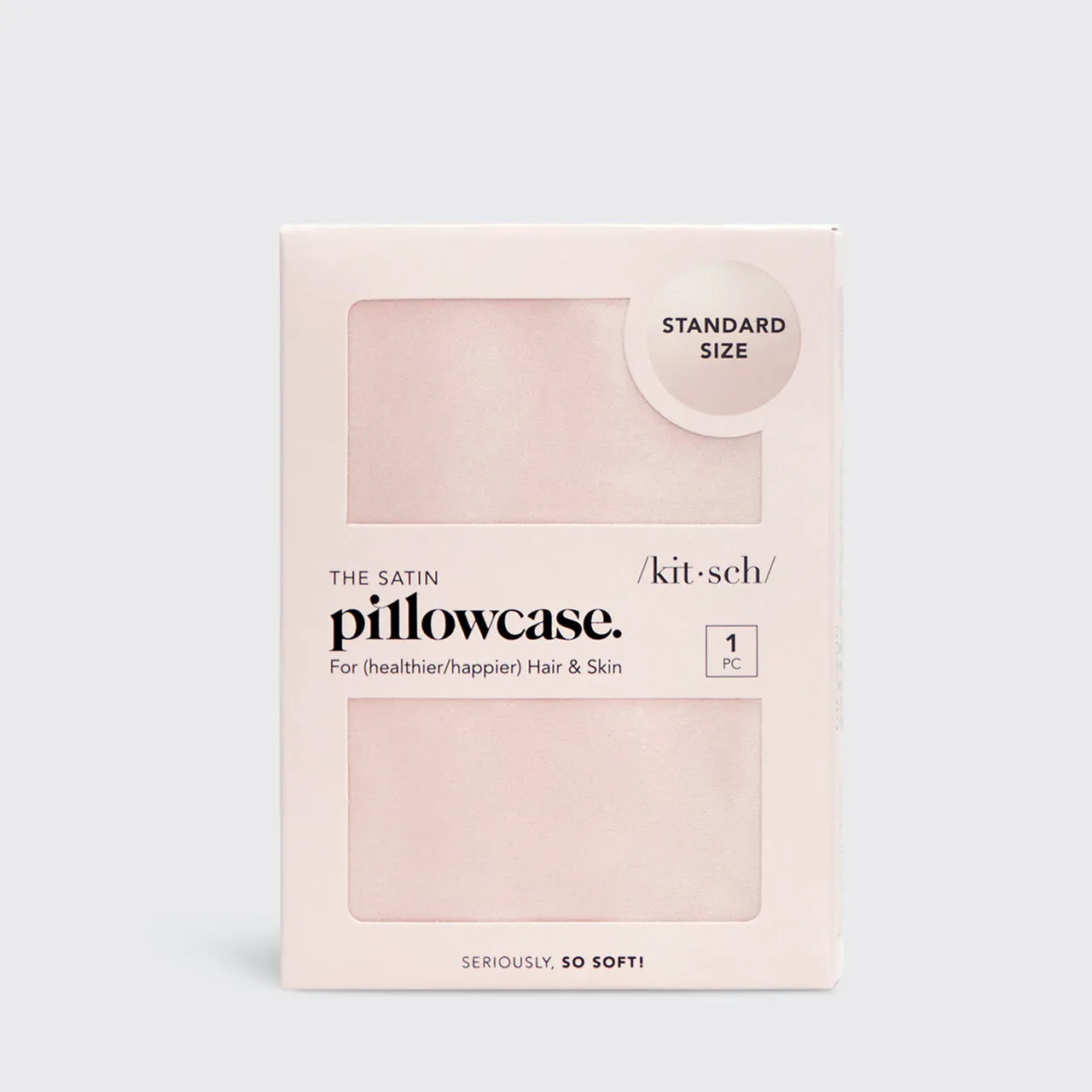 Luxe Satin Pillowcase & Eye Mask Bundle - Blush