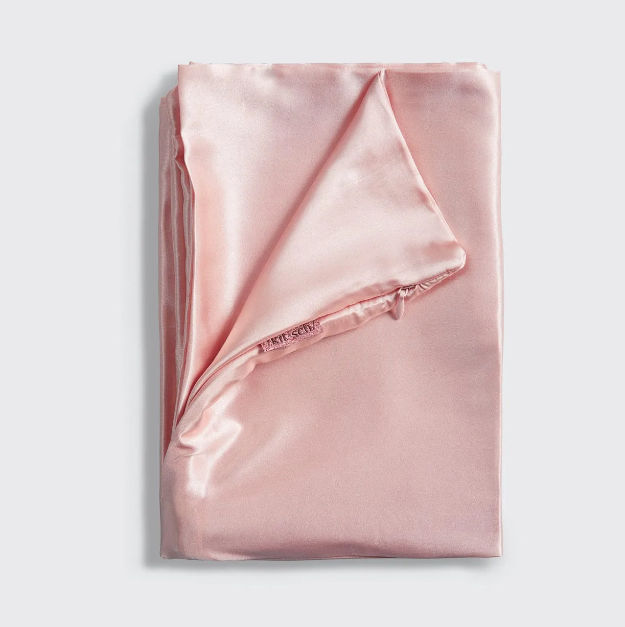 Luxe Satin Pillowcase & Eye Mask Bundle - Blush