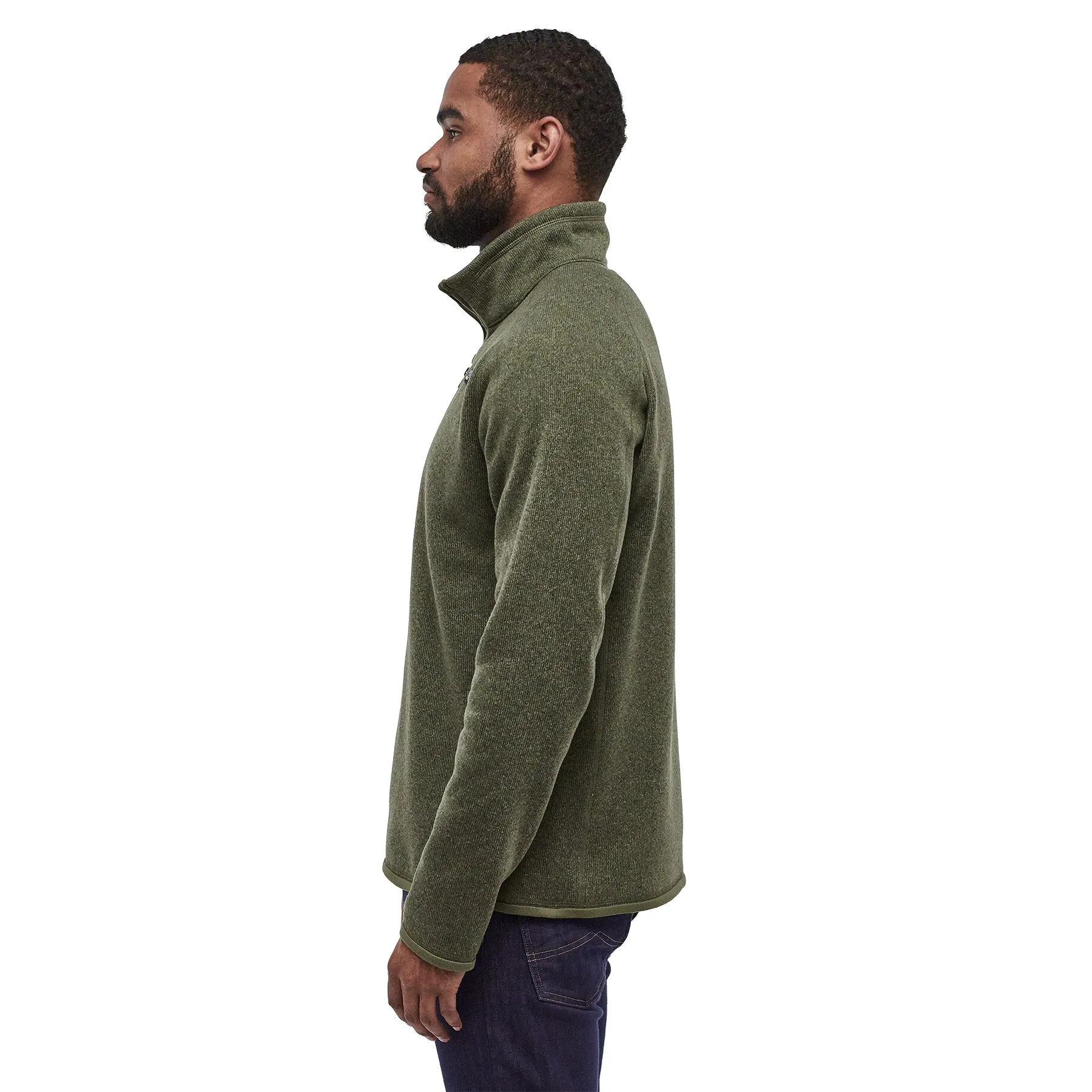 Men's Better Sweater 1/4 Zip - Industrial Green