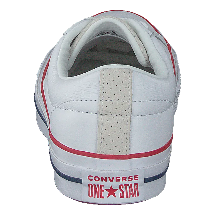 One Star - Ox White/gym Red/white