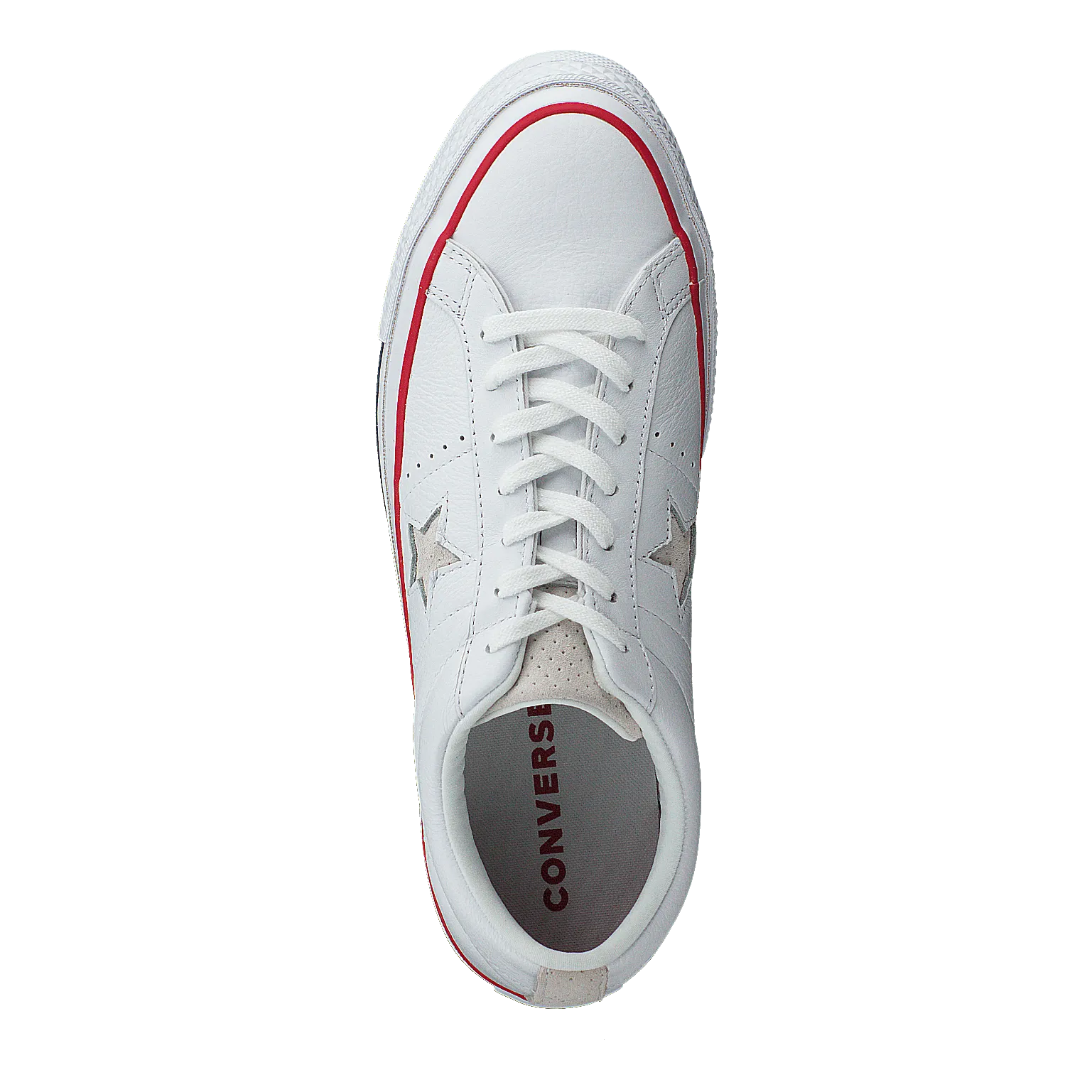 One Star - Ox White/gym Red/white