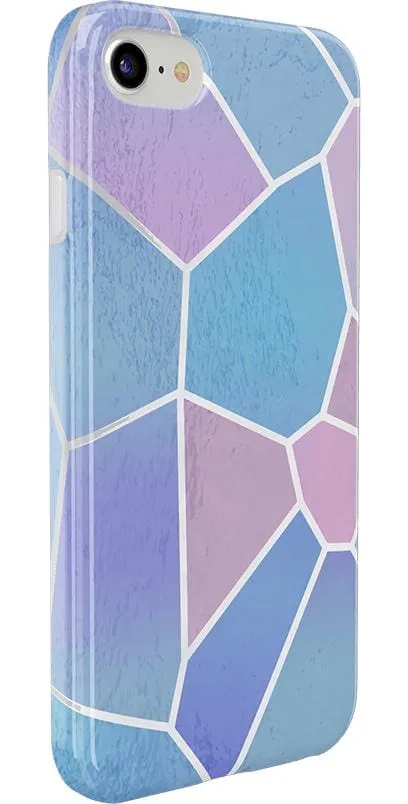 Other Side | Holographic Metallic Stained Glass Marble Case