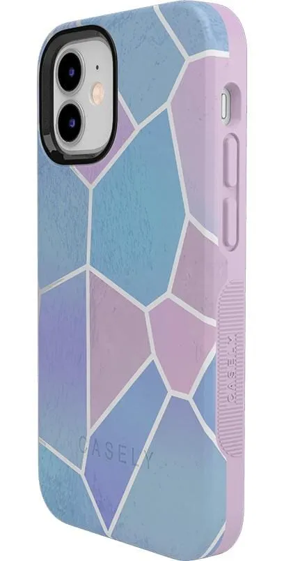 Other Side | Holographic Metallic Stained Glass Marble Case