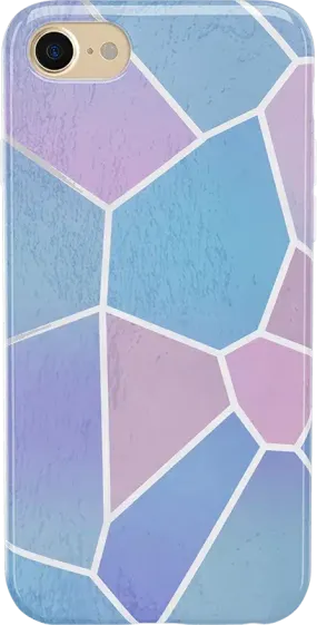 Other Side | Holographic Metallic Stained Glass Marble Case