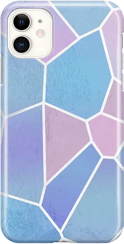 Other Side | Holographic Metallic Stained Glass Marble Case