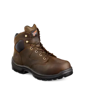 'Red Wing' Men's 6" Flexbond Int. Metguard EH Comp Toe - Brown