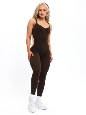 Shape Seamless Bodysuit - Cold Brew