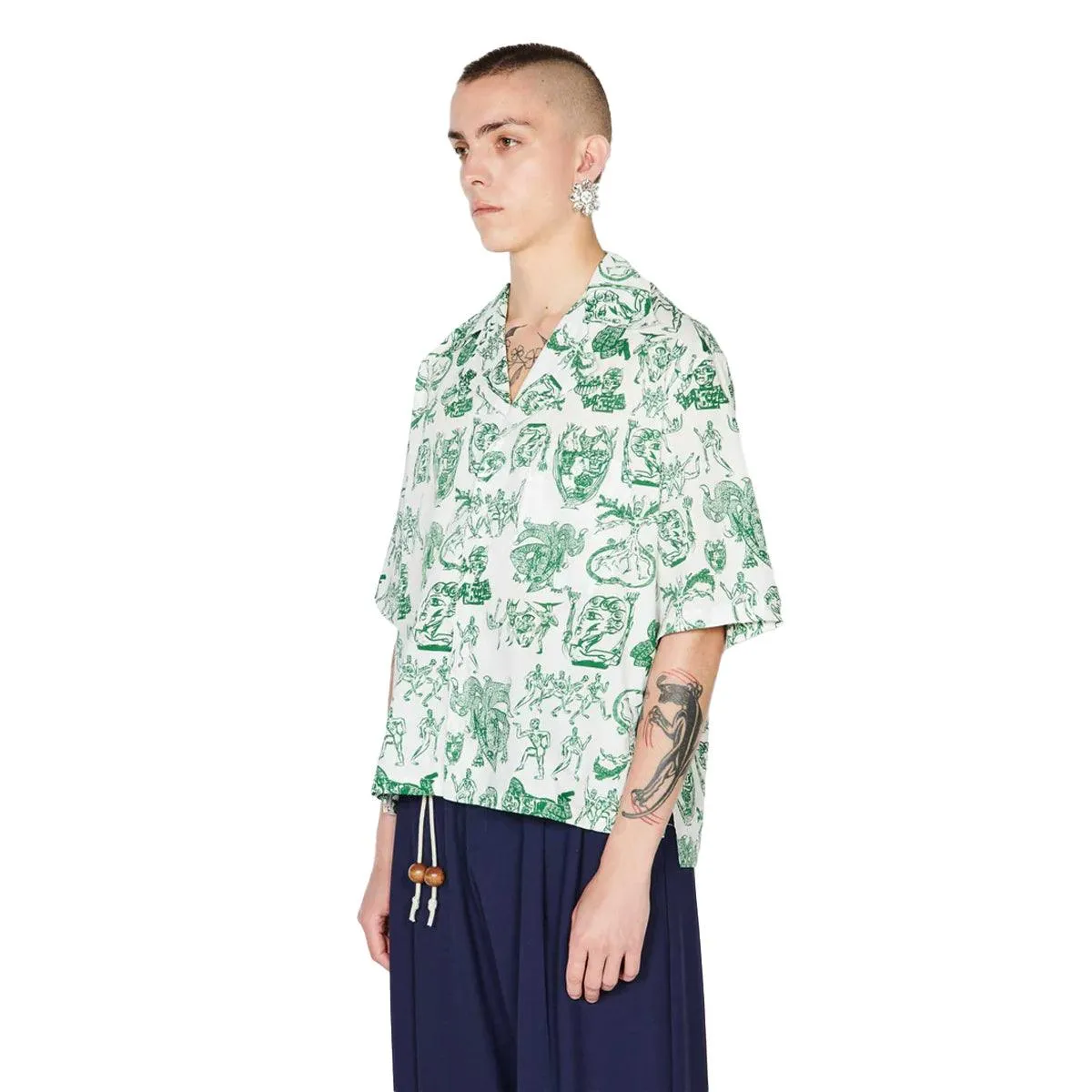   Shaye Gregan Medallion Hawaiian Shirt 'Multi'