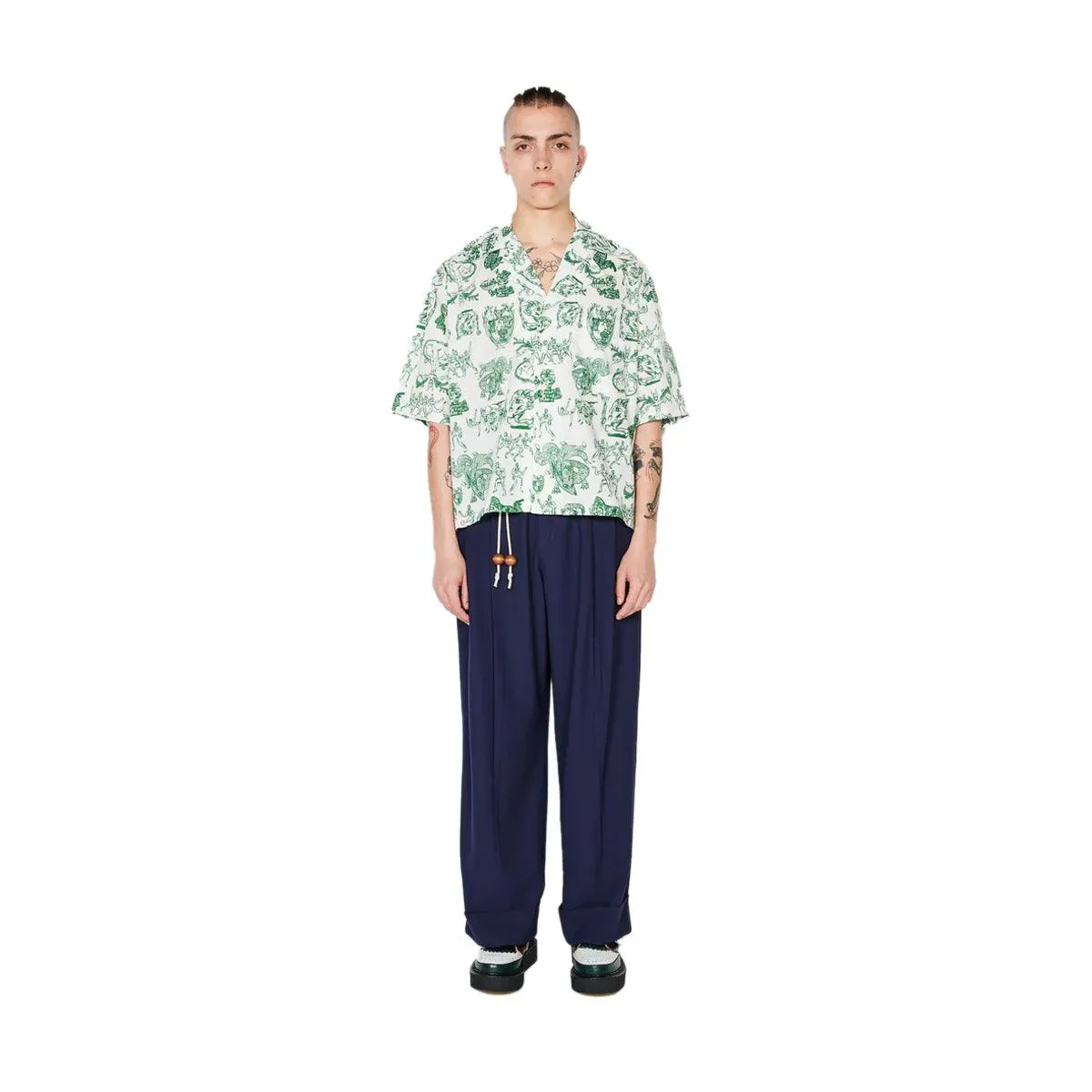   Shaye Gregan Medallion Hawaiian Shirt 'Multi'