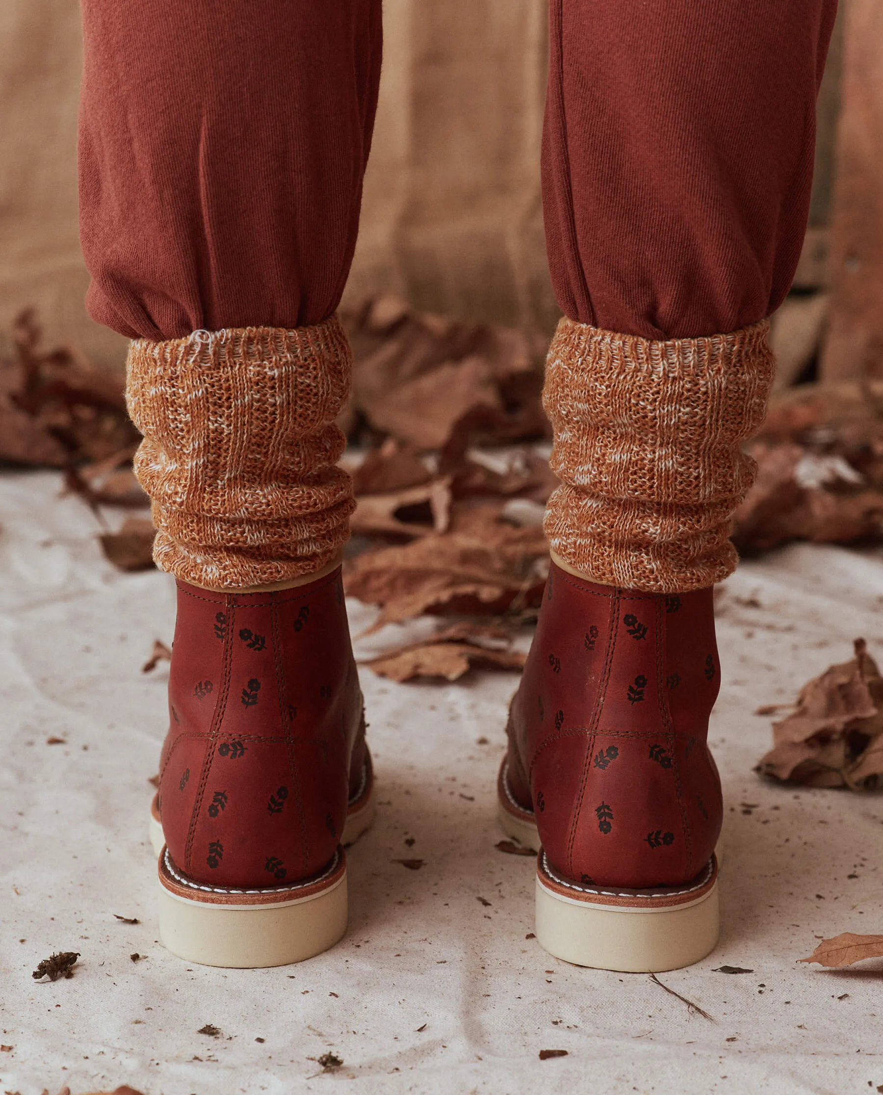 The Red Wing Heritage Boot. -- Oro Legacy Embossed Floral