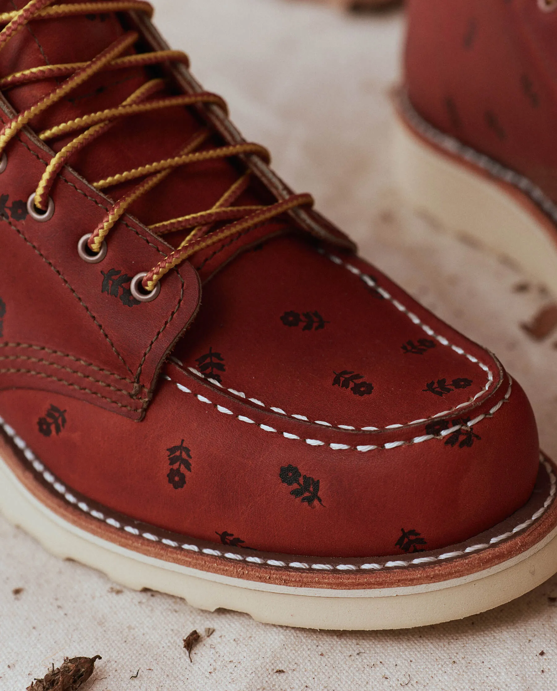 The Red Wing Heritage Boot. -- Oro Legacy Embossed Floral