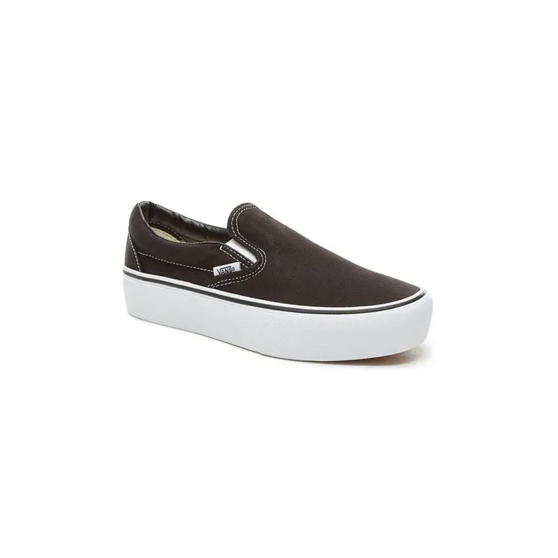 VANS Slip On Platform - Classic Black / White