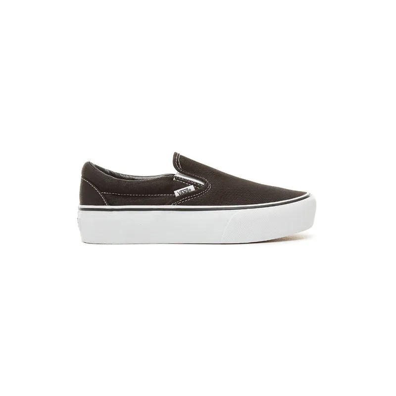 VANS Slip On Platform - Classic Black / White