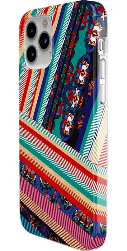 Wearing Layers | Layered Patchwork iPhone Case