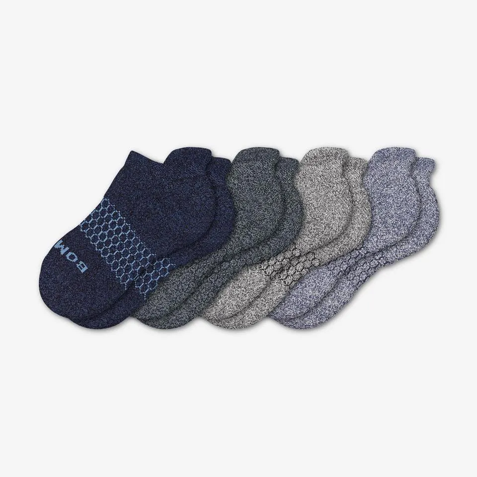 Youth Classic Marls Ankle Sock 4-Pack