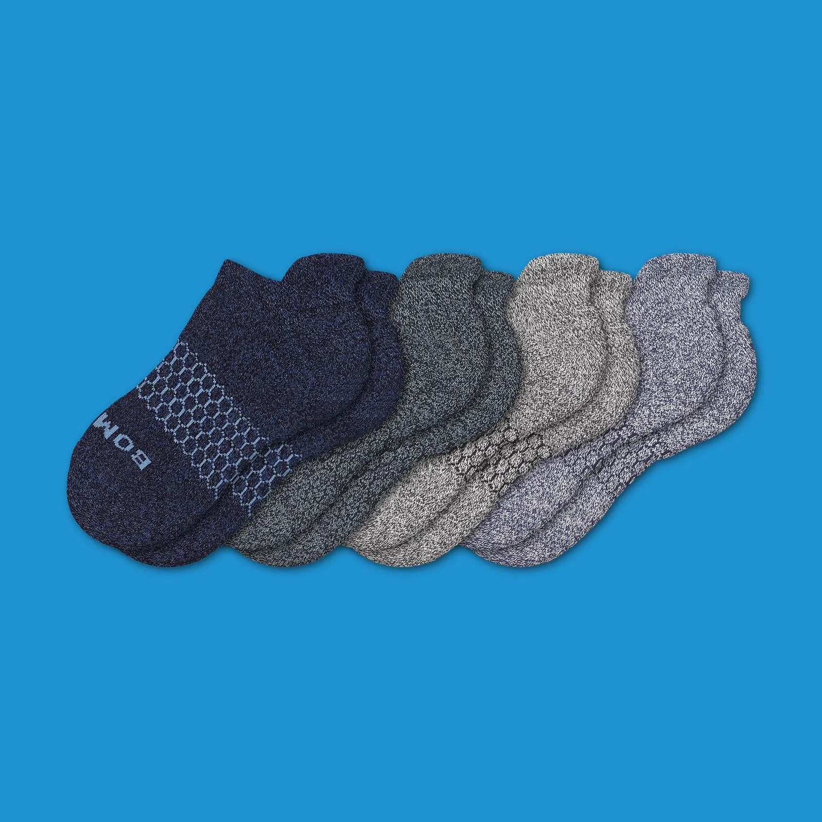 Youth Classic Marls Ankle Sock 4-Pack